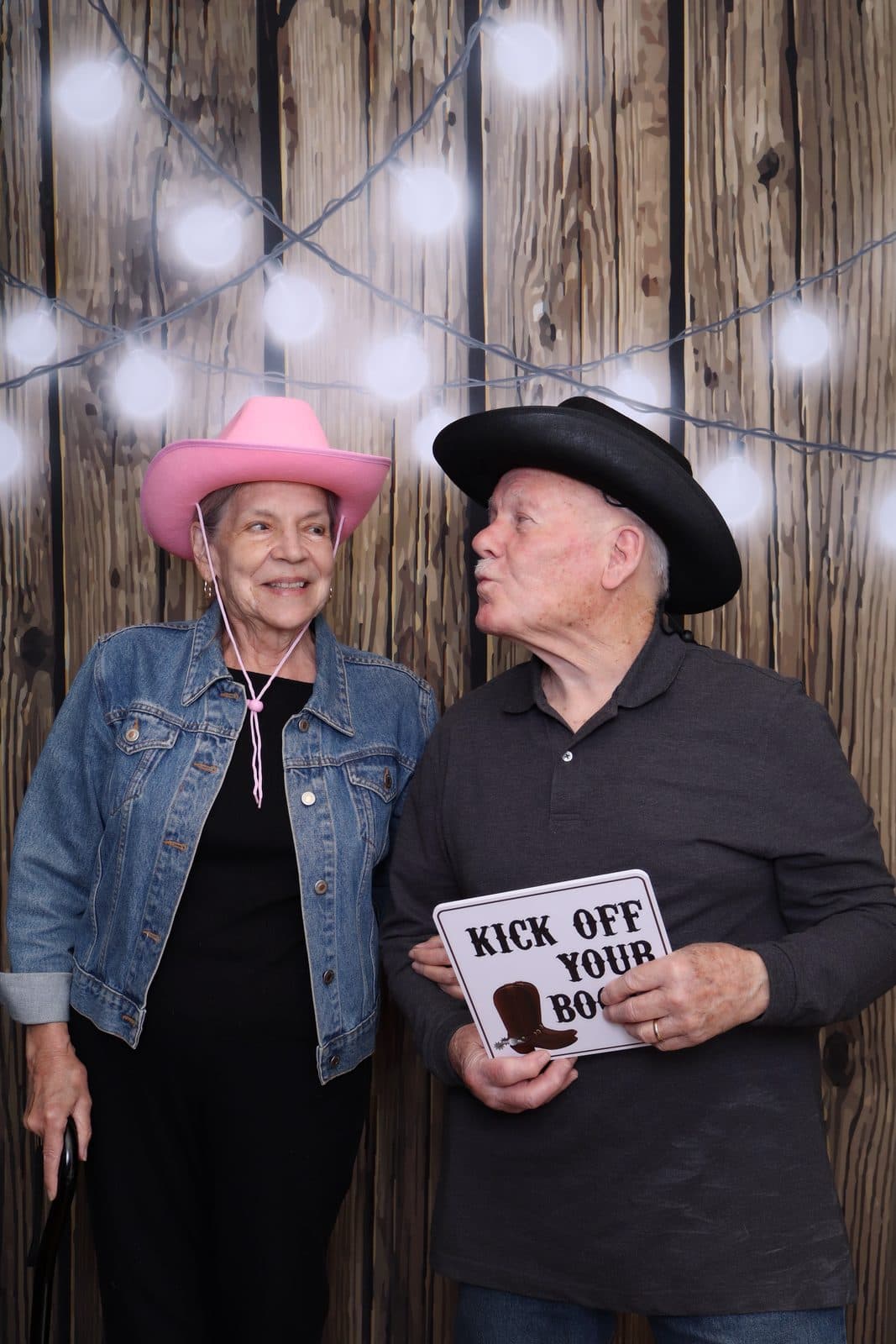 A guest portrait from a Shutter Bar photo booth